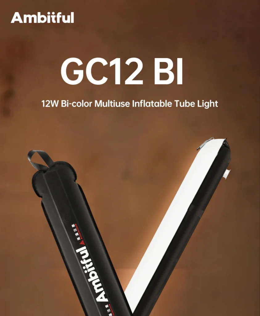 Ambitful GC12 Gold Crow 12 Flexible Inflatable LED Soft Light 2700K–6500K
